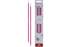 KnitPro Zing Single Pointed Needles 12" (30cm) | 5.00mm