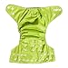 Petit Marin: Set of 6 Reusable Nappies - Washable Cloth Nappies + 6 Washable Bamboo Nappy Inserts + 1 Roll of 100 Bamboo Flushable Nappy Liners + FREE Wet Bag - Non-Disposable Nappies - 100% Eco Friendly Nappies - Washable Nappies .