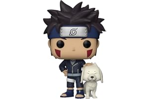 Funko Pop! Animation: Naruto-Kiba Inuzuka mit Akamaru - Vinyl-Sammelfigur - Geschenkidee - Offizielle Handelswaren - Spielzeug Für Kinder und Erwachsene - Anime Fans - Modellfigur Für Sammler
