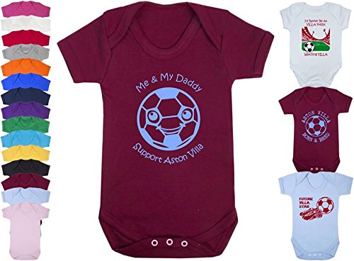 aston villa baby grow