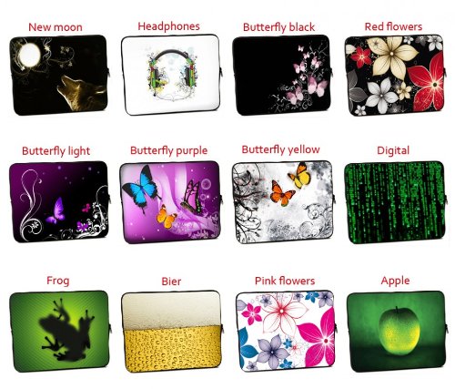 MySleeveDesign Laptoptasche Notebooktasche Sleeve für 10,2 Zoll / 11,6 – 12,1… - 5