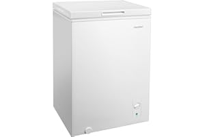 COMFEE RCC102WH2EU(E) Freistehender Gefrierschrank, 99 l, umwandelbar zu Gefrierschrank/Kühlschrank, Inverter, 4 Sterne, Garagengeeignet, Weiß [Energieklasse E]