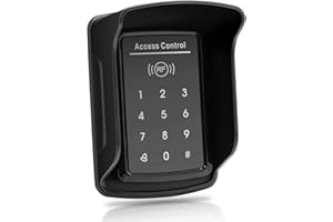 TOPENS TC175P Touch Panel Wired Keypad Universal Keyless Entry Keypad DC 12V 24V for the Automatic Driveway Gate Opener, Magnetic Lock and Door Access Control System, Digital Code or RF ID Card Access