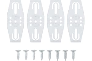 WEGLOK Soporte de matrícula invisible sin marco, Legal & Universal, Soporte Matricula Coche sin Marco, soporte para matrícula transparente, matrícula de cambio de coche, Portamatriculas Remolque