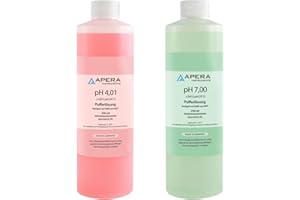 Apera Instruments Roztwór do kalibracji pH 4,01/7,00 każda 250 ml, AI1113