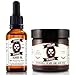 Produktbild 100% Natürliches Bart Balm und Premium Bart Öl | Urban Nomads Co. Starken Halt Wachs Bartpflege & Styling Set | Maskulin, Zitrus, holzige Vanille und nussigem Duft – 30ml & 60ml