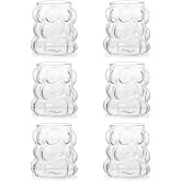 Orret Home 75 ml 6'lı &Uuml;z&uuml;m Bardak Seti, Bubble Bardak, Bulut Bardak, Kahve Yanı Sunum Bardağı, Zarif ve Şık Tasarım, İ&ccedil;ecek S