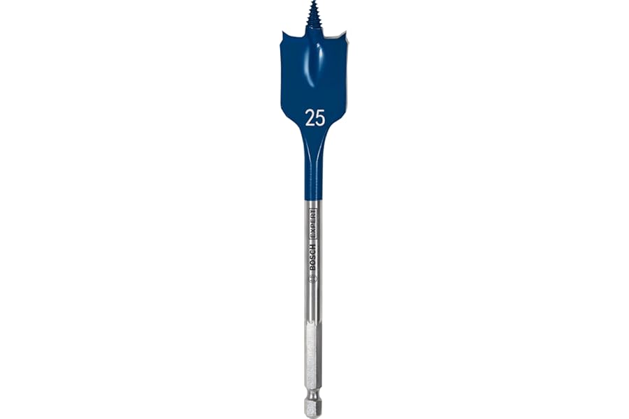Bosch 1x EXPERT Self Cut Speed Spade Drill Bit (for Softwood, Particleboard, Ø 25.00 mm, Professional Accessory Rotary Drill/Drivers)