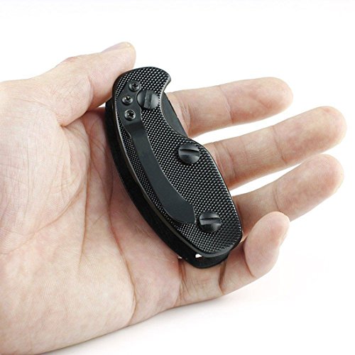 Neuer Aluminiumschlüsselhalter Clip Organizer Ordner-Schlüsselring-Kasten-Taschen-Werkzeug-Schwarz - 2