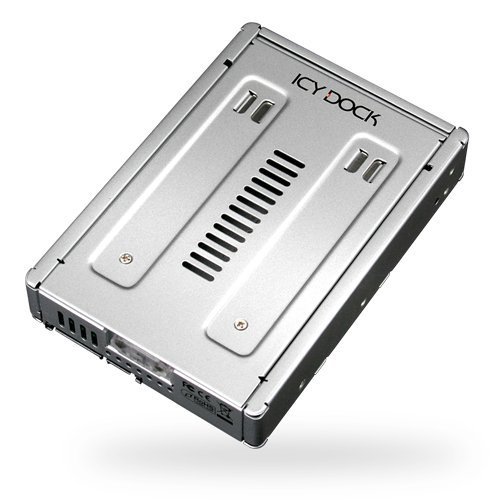 Icy Dock EZConvert Pro MB982SP-1S - 2,5 Zoll (6,4cm) zu 3,5 Zoll (8,9cm) SATA SSD/HDD Konverter - Vollmetall