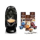 tchibo becher blumen Inklusive gratis Set mit 30 Kapseln (je 10 Kapseln Kaffee mild, Caffè Crema vollmundig und Espresso kräftig)