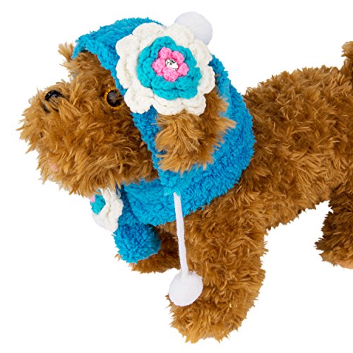 CueCue-Pet-Dog-Cat-Warm-Winter-Scarf-Knitted-Hat-Cap-Clothing