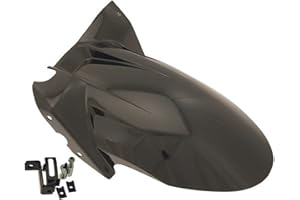 one by Camamoto cod. 77380030 garde-boue arrière/passage de roue arrière en matériau abs (plastique) résistant compatible avec yamaha t-Max 500 4t de 2001 à 2011 (noir)