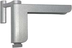 STAHL-DESIGN-TEBART Solution de porte ClipClose ferme-porte/mini ferme-porte en argent, installation facile, haute efficacité, idéal pour économiser de l'énergie