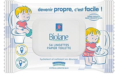 Biolane Lingette Papier Toilette - Lot de 4