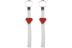 ALMENCLA Paquete Fo 2 Vehículo Para Auto Correa Reflectiva Antiestática Correa De Tierra Correa De Cable De Conexión A Tierra Segura, Accesorios Automotrices -