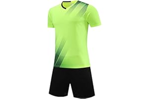 ADIXUN Kids Boys Football Kit Children Soccer Jersery Set Gym Shorts and T-shirt Sets Sports Outfit for kids Age 5-13 Years