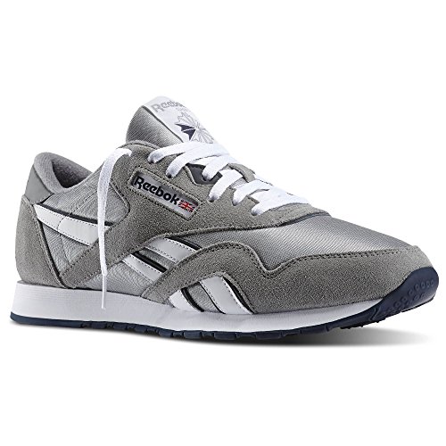 Preisvergleich Produktbild Reebok Classic Nylon - Platinum / Jet Blue-EUR 44