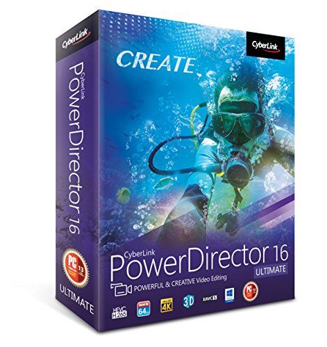 Price comparison product image Cyberlink Power Director 16 Ultimate - Creative Movie Making (PC)