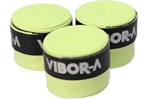 Vibor-A Pack 3 OVERGRIPS Amarillo Fluor