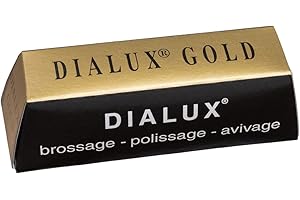 BUZZUFY DIALUX Gold Super-Finishing Compound dla idealnego połysku do polerowania złotych zegarków i biżuterii, Złoty