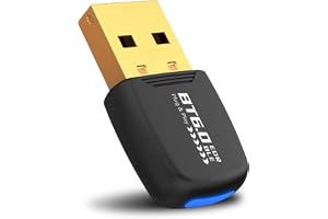 Bluetooth 6.0-adapterdongel för PC, USB Bluetooth-stick för mus, tangentbord, hörlurar, , låg latens, plug & play