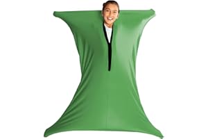 SZSMART Calze sensoriali per adulti, 165 x 73,7 cm, elasticizzate, per alleviare lo stress, per adulti con autismo, ansia (colore verde, XL/163-191 cm)