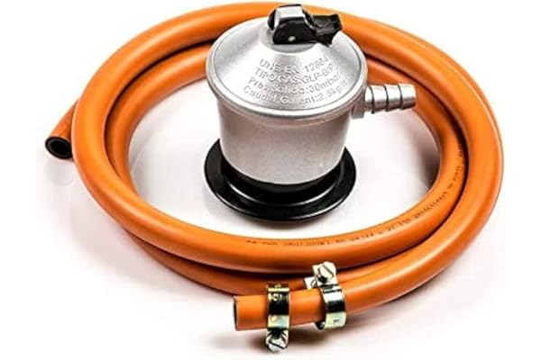 Com Gas 000415 - Kit Blister 1,5 Metros, Manguera y regulador 30 gr