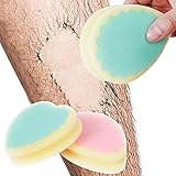 SUITABLE FOR FULL BODY-it can help to gently remove unwanted hairs and exfoliates on legs, forearms, upper lip, chin, bikini line and other body parts. leaving your skin soft and fresh at same time.