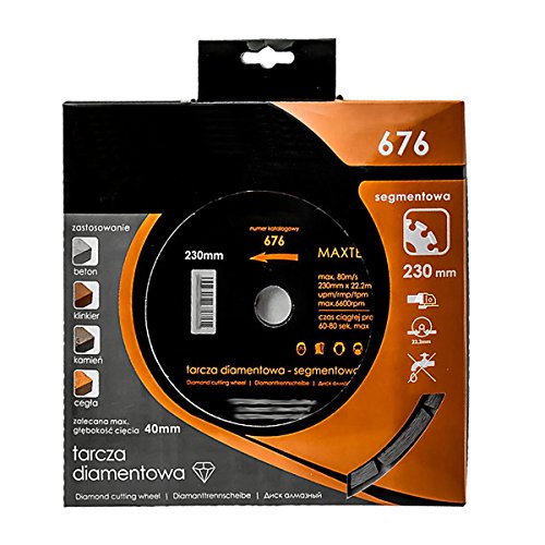 Ø 230 mm Stein Trennscheibe Diamantscheibe Trockenschnitt Steinscheibe - 2