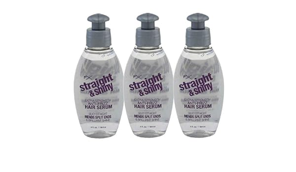 Fx Straight And Shine Extra Strength Anti Frizz Hair Serum Set Of