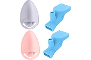 LSYYSL Przedłużenie kranu, 2 sztuki, ochrona przed rozpryskiwaniem, uzupełnienie zlewozmywaka kuchennego, do mycia rąk, przedłużenie kranu do kuchni, łazienki, toalety, 2 sztuki