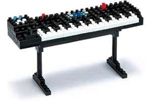 BANDAI Nanoblock Synthesizer Model | Nanoblocks Building Blocks Puzzles For Adults And Kids | Build Your Own Plastic Model Kits With Mini Bricks Make Great Gifts For Teens And Adults Age 12+