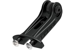 LEZYNE, EBIKE SUNTOUR NEX/NCX Fork Crown Mount Unisex Adulto, Black, Taglia Unica