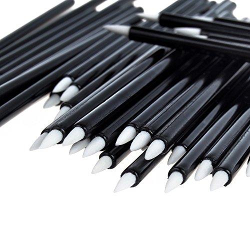 Tonsee® 50 Pcs Eyeliner Brush Cosmetics Disposable Makeup Wand Applicator Brush Tools