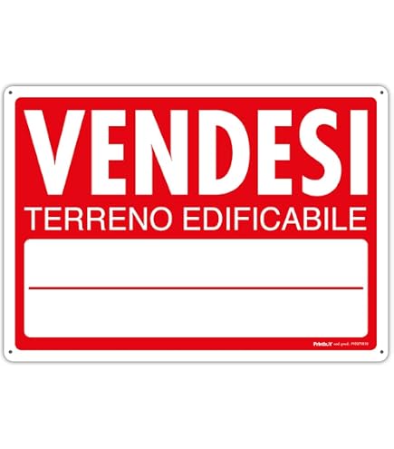 Cartello A3 'Casa In Vendita' Personalizzabile - Resistente Alle Intemperie