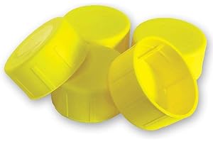 TRADEWISE Scaffold Tube Safety End Caps Yellow x 1200