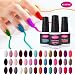 CLAVUZ Brick Red Gel Nail Polish UV LED Professional Salon Art Nail Lacquer 0.27 Fluid Ounce