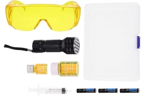 1 set UV-ficklampa kit AC läcka testverktyg AC läcka test ficklampa kylning
