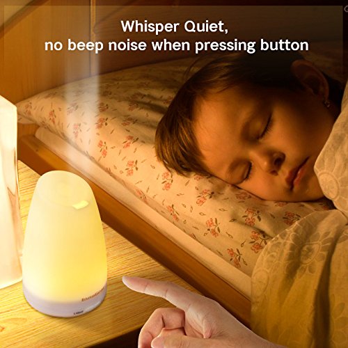 InnoGear 150 mL Aroma Diffuser Aromatherapie Ätherischesöl Diffusor , Tragbarer Ultraschall Luftbefeuchter mit 7 veränderbaren farbigen LED Lichter, verstellbarer Nebel-Modus und falls wasserlos wird es automatisch ausgeschaltet - 6