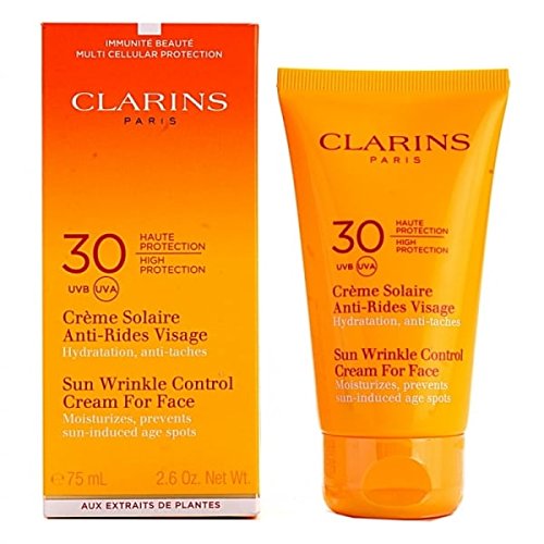 Clarins Sun Wrinkle Control Cream For Face High Protection UVB/UVA 30, 75 ml