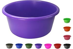 NETPROSHOP 5 Liter Schüssel Müsli Schale groß Lebensmittelecht Futterschüssel, Farbe:Lila