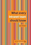 Image de What Every Intranet Team Should Know (English Edition)