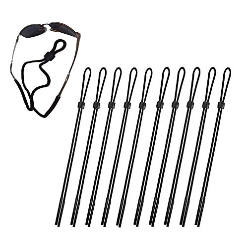 NEPAK 10 pcs Cadena Ajustable Gafas de Sol Deportes Correa Titular de Gafas Retenedor de Anteojos Para Hombre Mujer Niños