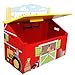 Fantasy Fields - Happy Farm themed Kids Wooden Toy Chest Toy Box with Safety Hinges | Hand Crafted & Hand Painted Toybox Toy Storage Unit | Child Friendly Water-based Paint