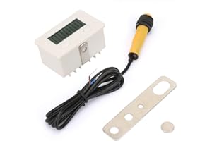 PAULLICE Compteur de poinçons - Interrupteur de proximité à induction magnétique avec compteur électronique numérique