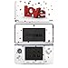 Produktbild Nintendo 3 DS Case Skin Sticker aus Vinyl-Folie Aufkleber Love 3D Look Muster Herzchen