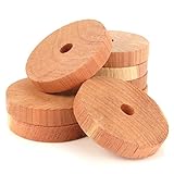 30 Zedernhölzer in verschiedenen Formen – Natürlicher Mottenschutz – Hangerworld - 4