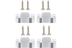 AWEN Sofá seccional Conector de Muebles entrelazados Soporte seccional Sofá Sofá Muebles Enclavamiento - Paquete de 4