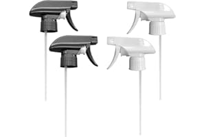 ZBHDEYG Lot de 4 têtes de pulvérisation de rechange, têtes de pulvérisation à pression atmosphérique, têtes de pulvérisation de rechange, têtes de pulvérisation universelles, buses de bouteille, avec